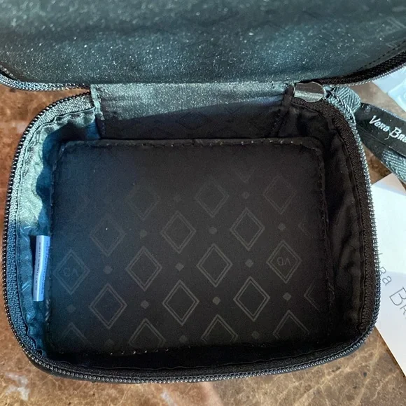 Vera Bradley (8-Days) Travel Pill Case, Solid Black, New w/ Tag attached - Picture 7 of 9
